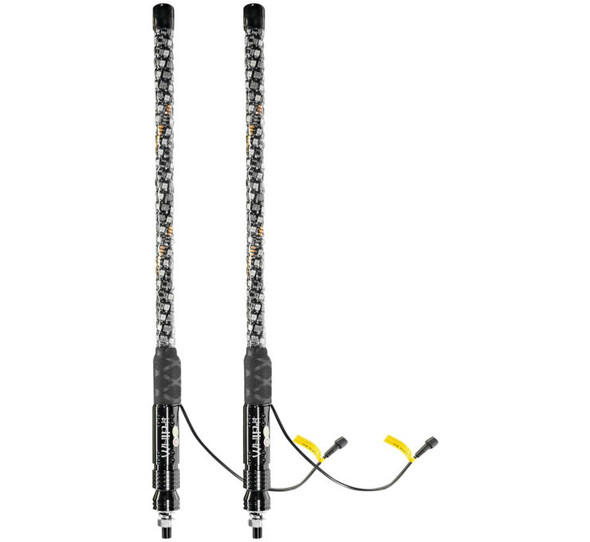 Whip It Quick-Disconnect Bluetooth Chasing and Light Rods 2' Pair QD-CHSBTR-122
