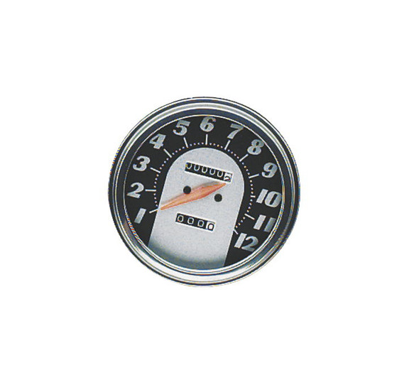 Biker's Choice 5" FL Type Speedometer for 1:1 Ratio Transmission Drive 5 in. 73127ABX