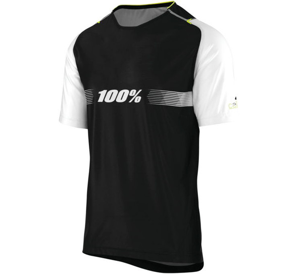 100% Men's Celium Jersey Black XL 41201-001-13