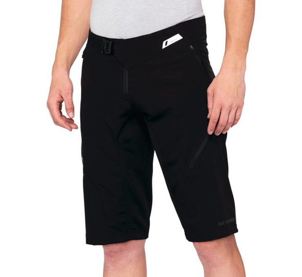100% Men's Airmatic Shorts Black 28 40021-00000