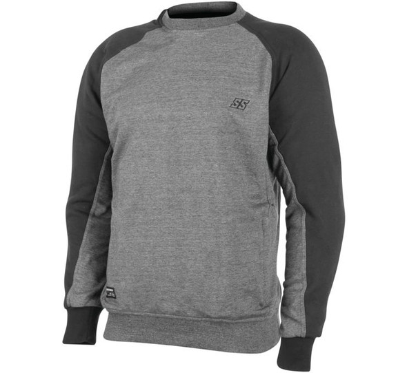 Speed and Strength Men's Lunatic Fringe Armored Sweatshirt Grey/Black 2XL 892264