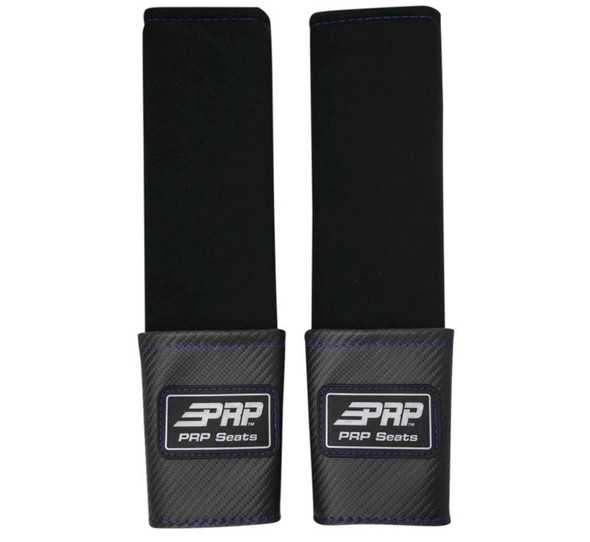 PRP Seatbelt Pads With Pocket Black/Blue H61-BLUE
