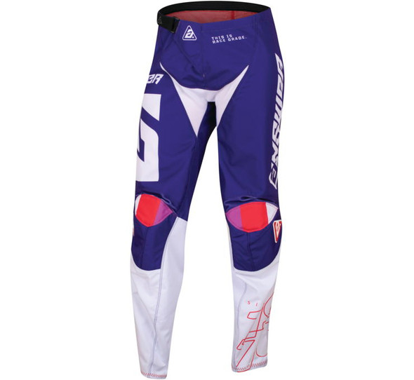 Answer Racing Women's A23 Syncron CC Pant Purple/White/Red 8 447326