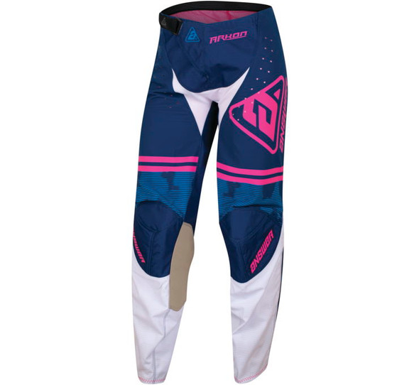 Answer Racing Youth A23 Arkon Trials Pant Blue/White/Magenta Youth 26 447617