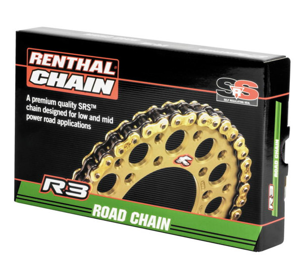 Renthal R3-3 520 Road Chain Gold 110 Links C426