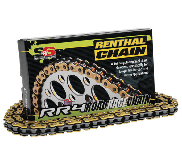 Renthal RR4 SRS Road Race Chain Gold 520 C377