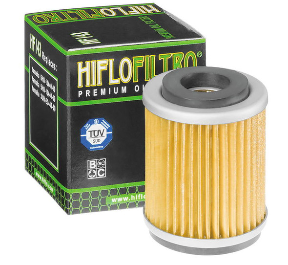 Hiflofiltro Oil Filters Black HF143