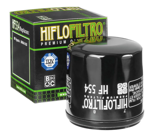 Hiflofiltro Oil Filters Black HF554