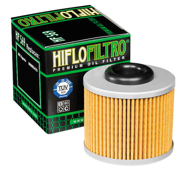 Hiflofiltro Oil Filters Black HF569