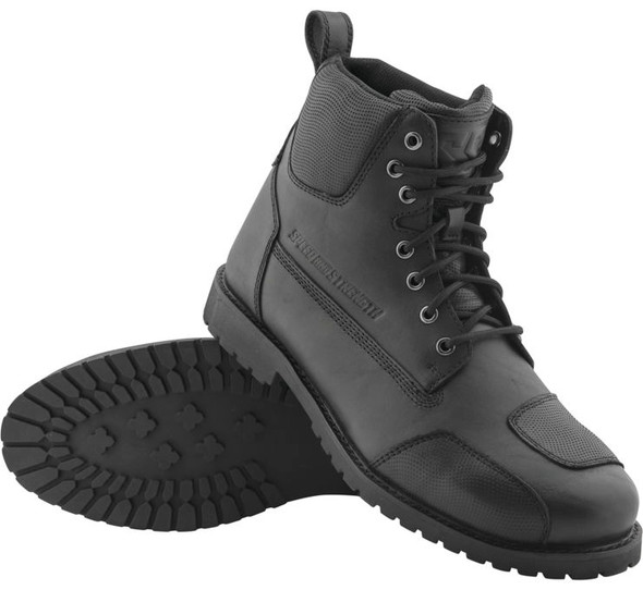 Speed and Strength Men's Call To Arms Leather Boot Black/Black 9 889553