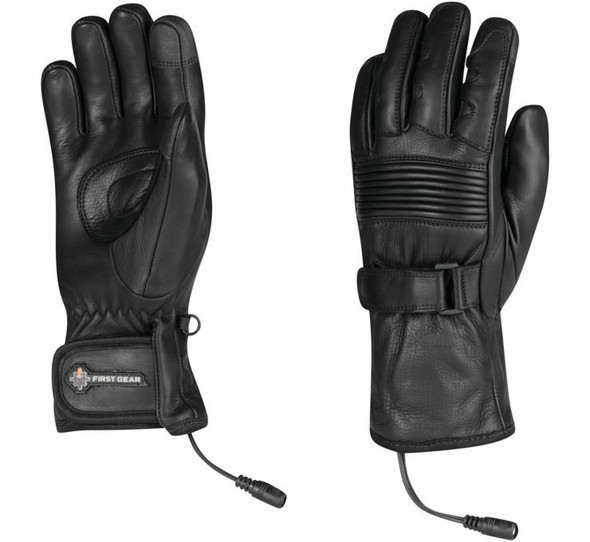 Firstgear Men's Heated Rider I-Touch Glove Black L 527432