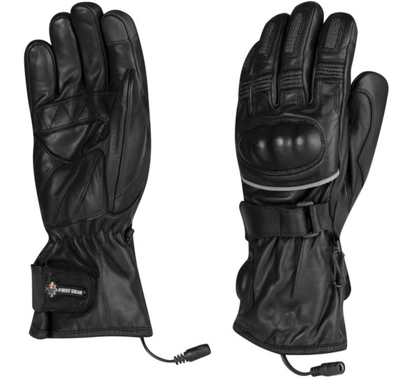 Firstgear Men's Heated Ultimate Tour I-Touch Gloves Black S 527439