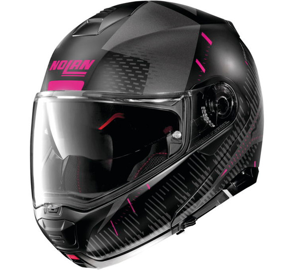 Nolan N100-5 Lightspeed Helmet Black/Pink M 393677