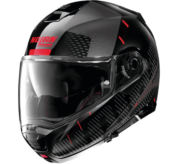 Nolan N100-5 Lightspeed Helmet Black/Red 2XL 393674