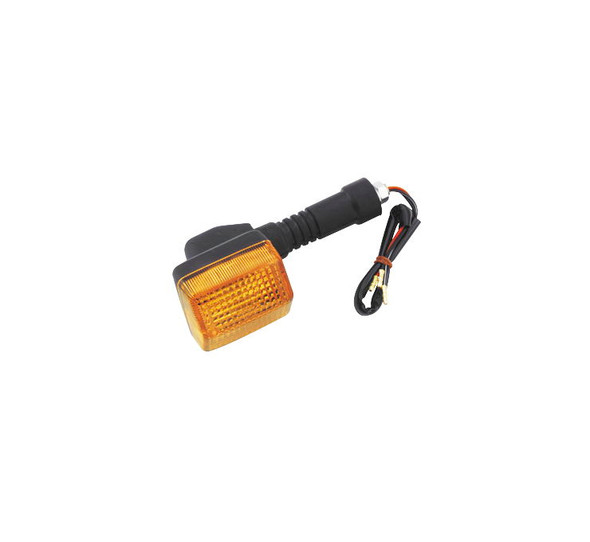 BikeMaster Turn Signals and Lenses Black/Orange 25-1035