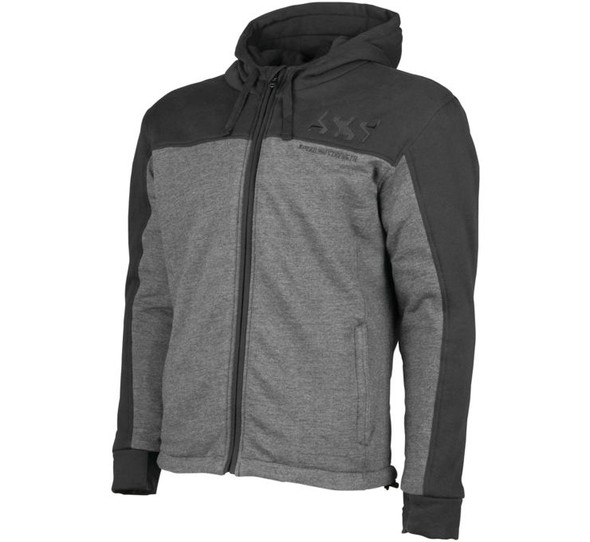 Speed and Strength Men's Hammer Down Armored Hoody Black/Grey L 880397