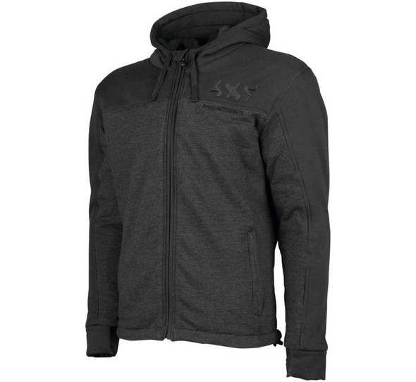 Speed and Strength Men's Hammer Down Armored Hoody Black/Black L 880391