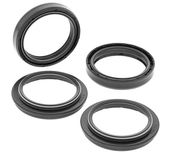 All Balls Racing Fork and Dust Seal Kits Black 56-145AB