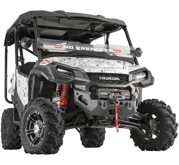 WARN UTV Front Bumpers with Integrated Winch Mount Black 101700