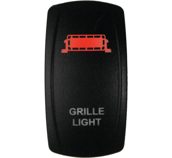 DragonFire Racing Laser-Etched Dual LED Switches Red 04-0094