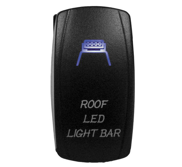 DragonFire Racing Laser-Etched Dual LED Switches Blue 04-0074