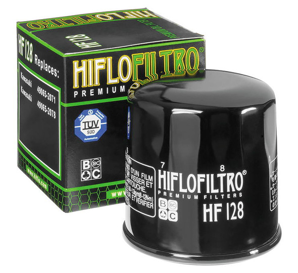 Hiflofiltro Oil Filters for ATVUTV Black HF128