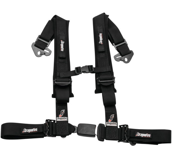DragonFire Harness Restraint with Integrated Grab Handle Black 14-0805