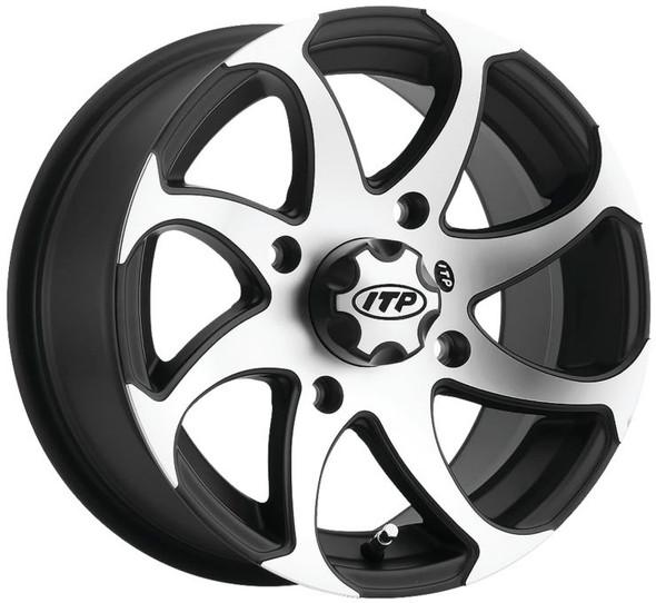 ITP Twister Wheels Machined/Black 14x7 1422329536BR