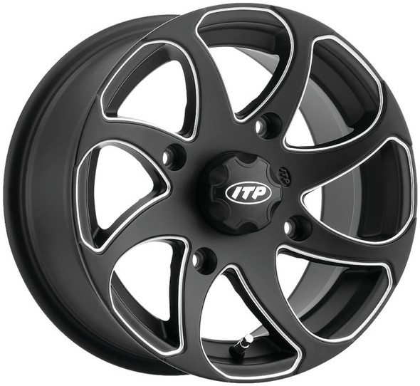 ITP Twister Wheels Black 14x7 1422326727BR
