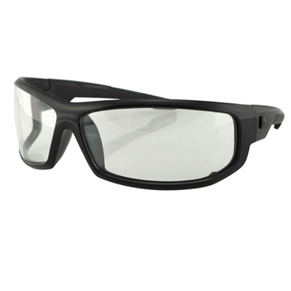 Balboa Axl Sunglasses Blk Frame Anti-Fog Clear Lenses Eaxl001C