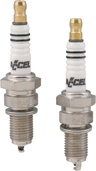 Accel "Cyclelite" Platinum U-Groove Spark Plugs 2401