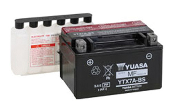 Yuasa Ytx7A-Bs Maintenance Free 12 Volt Battery Yuam32X7A