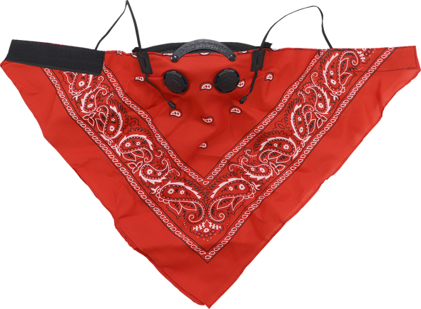 Atv-Tek Pro Series Rider Bandana Dust Masks Bdmred