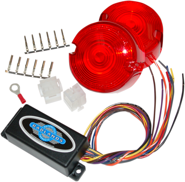 Badlands Plug-In Illuminator With Red Lenses Ill02Rlb
