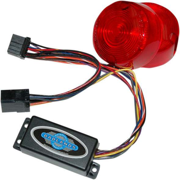 Badlands Plug-In Illuminator With Red Lenses Ill03Rlb