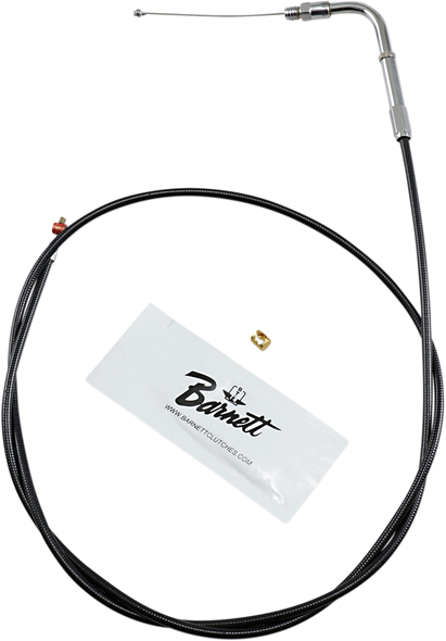 Barnett Black Vinyl Throttle Idle Cable 1013030007