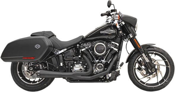 Bassani Xhaust 2-Into-1 Road Rage Exhaust System 1S81Rb