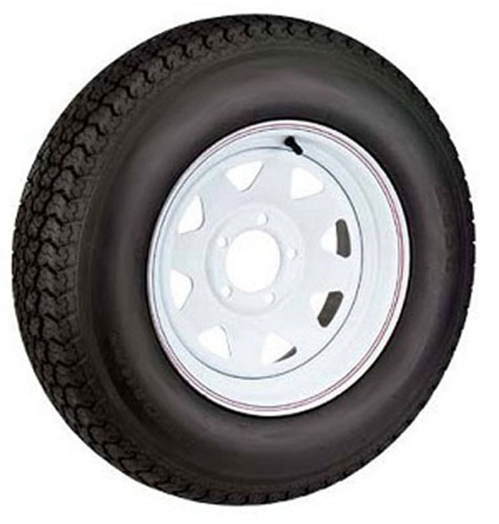 American Tire 530 X 12 (B) Tire & Wheel Imported 5 Hole Painted 30740