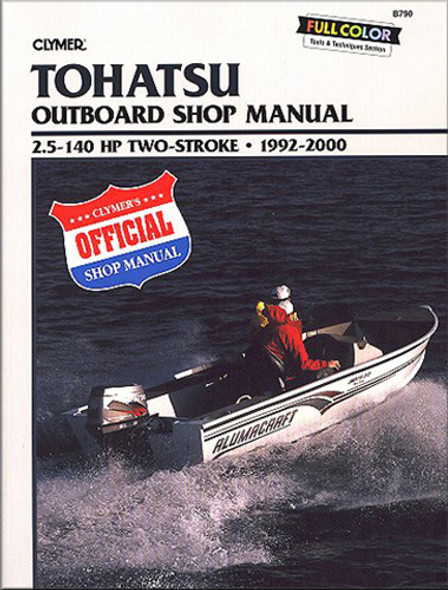 Clymer Manuals Clymer Manual Tohatsu 2.5-140Hp 2-Stroke Ob 92-00 Cb790