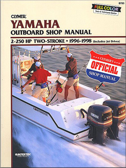 Clymer Manuals Clymer Manual Yamaha 2-Strokeob 2-250Hp 96-98 Cb785