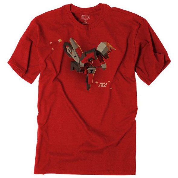 Factory Effex Fx Moto Kids Redyouth T-Shirt / Red (L) 19-83714