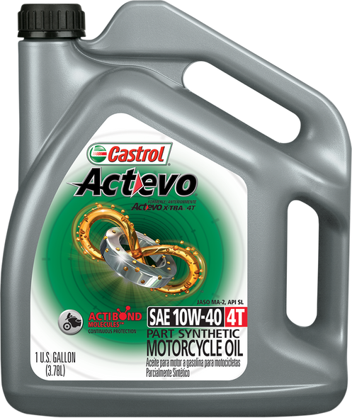 Castrol Act Evo« Semi-Synthetic 4T Engine Oil 15D7D4