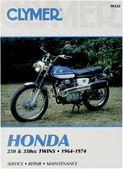 Clymer Motorcycle Repair Manual Ù Honda Cm322