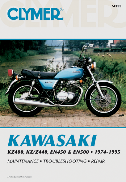 Clymer Motorcycle Repair Manual Ù Kawasaki Cm355