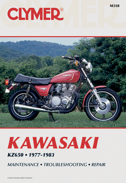 Clymer Motorcycle Repair Manual Ù Kawasaki Cm358