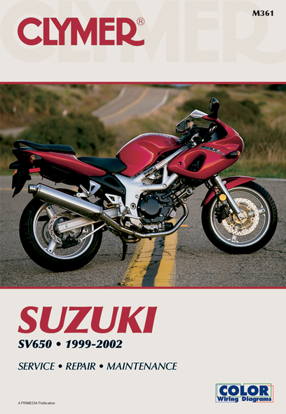 Clymer Motorcycle Repair Manual Ù Suzuki Cm361