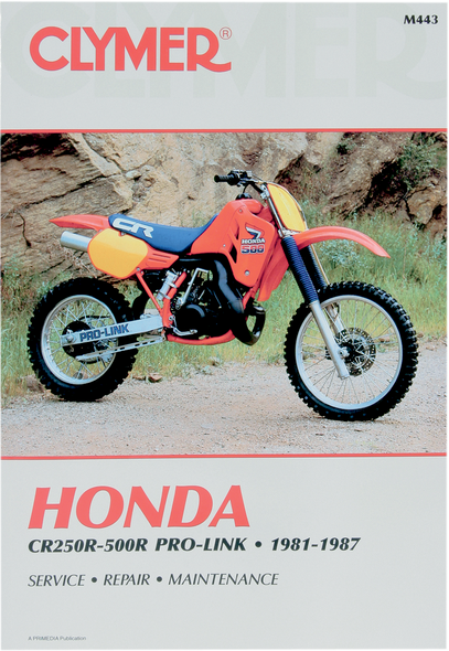 Clymer Motorcycle Repair Manual Ù Honda Cm443