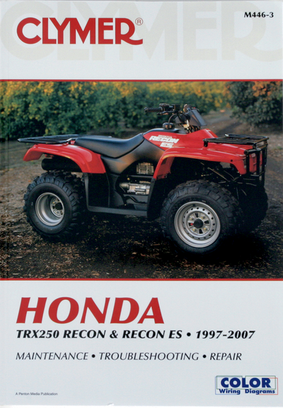 Clymer Atv Repair Manual Ù Honda Cm4464