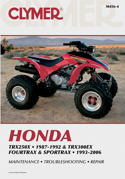 Clymer Atv Repair Manual Ù Honda Cm4564