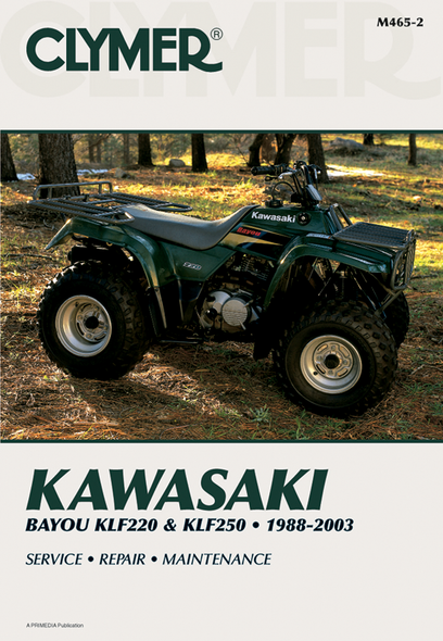 Clymer Atv Repair Manual Ù Kawasaki Cm4653